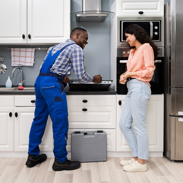 can you provide an estimate for cooktop repair before beginning any work in Vienna New Jersey